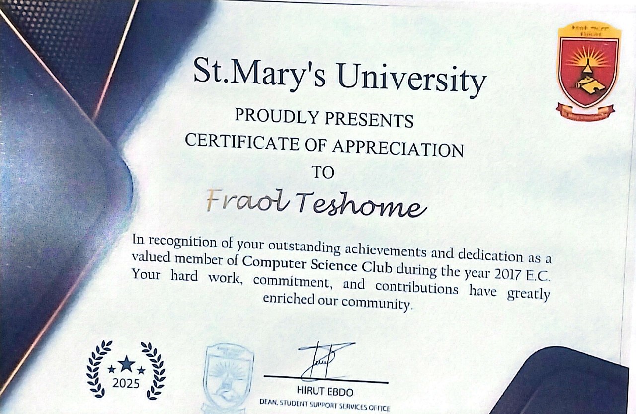 Certificate 2